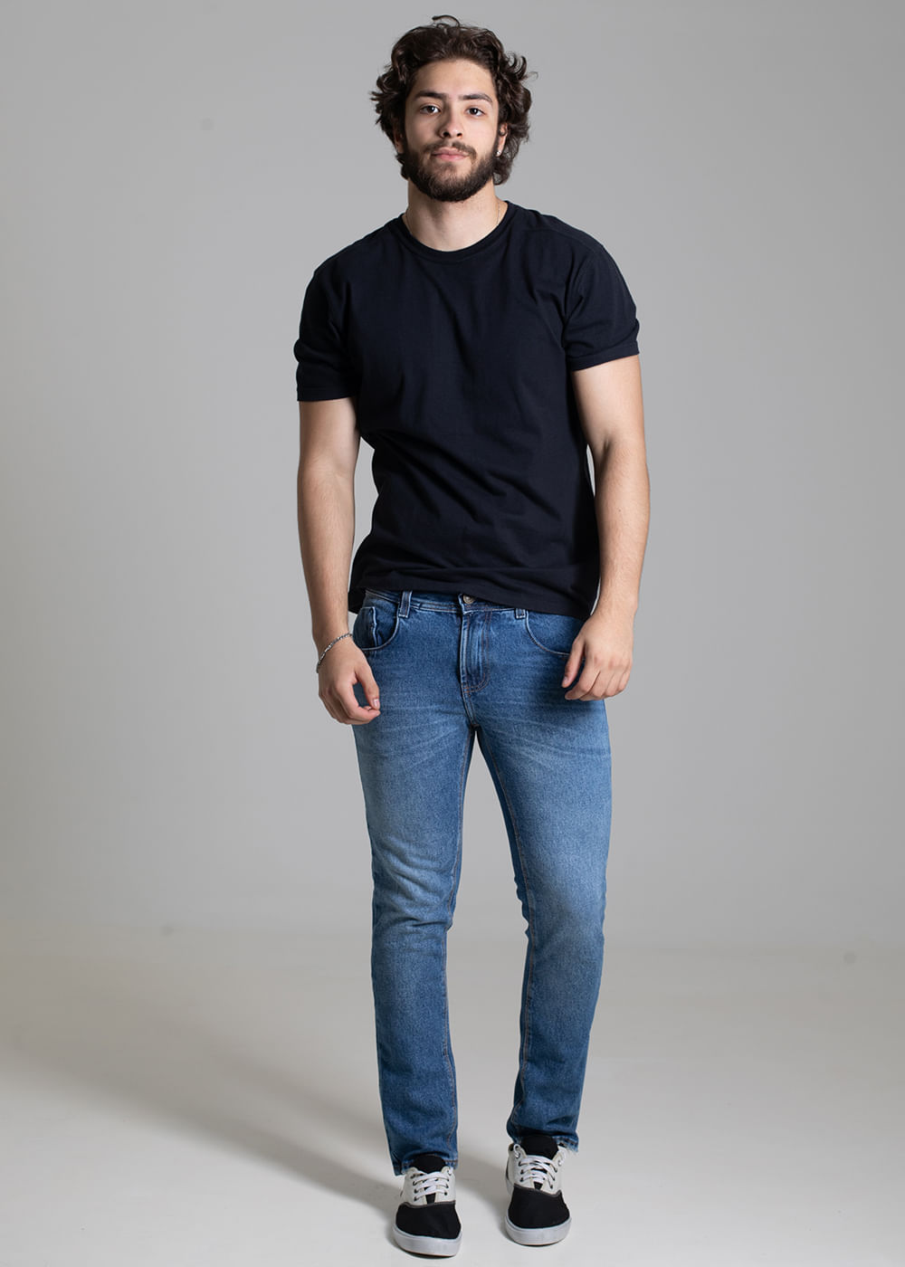 Calça jeans 2024 sawary masculina